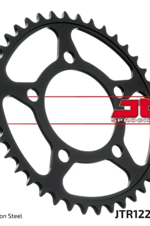 JT SPROCKETS - REAR STEEL 40T, 520 - Sprockets - Geschikt voor Honda Favoriet
